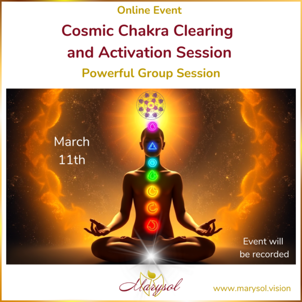 Cosmic Chakra Clearing and Activation Session