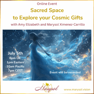 Sacred Space to Explore your Cosmic Gifts