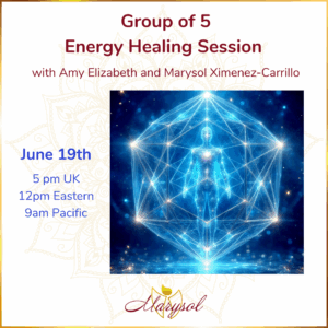 Group of 5 - Energy Healing Session with Amy and Marysol