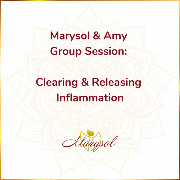 Marysol & Amy Group Session: Clearing & Releasing Inflammation