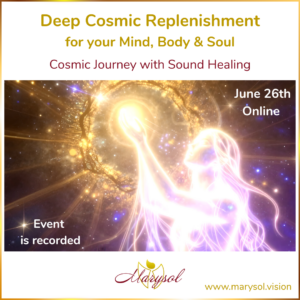 Deep Cosmic Replenishment for your Mind, Body & Soul